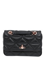 Thumbnail for your product : Vivienne Westwood Quilted Faux Leather Shoulder Bag