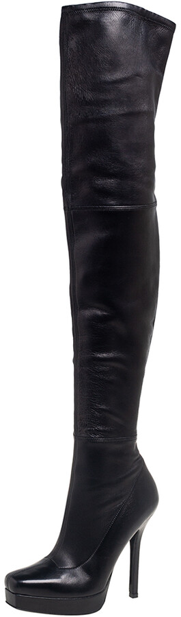 Gucci over the knee boot  Over the knee boots, Boots, Gucci boots