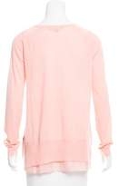 Thumbnail for your product : Christopher Fischer Silk-Accented Cashmere Top