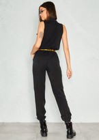 Thumbnail for your product : Ever New Layla Black Button Up Jumpsuit