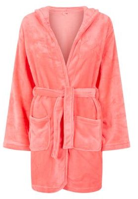 New Look Teens Pink Hooded Dressing Gown