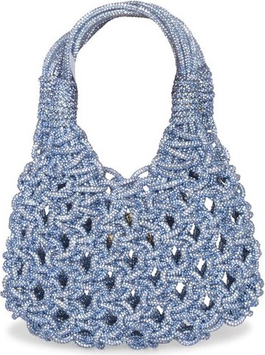 Hibourama Woven Beadwork Shoulder Bag