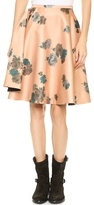 Thumbnail for your product : No.21 Pleated Floral Skirt