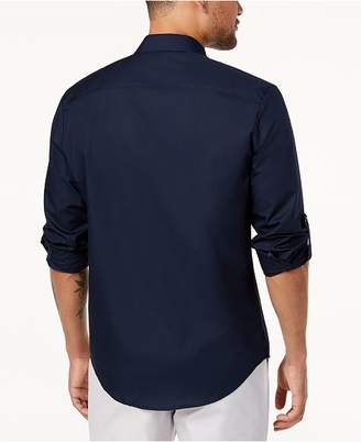 INC International Concepts Men's Colorblocked Hybrid Shirt, Created for Macy's
