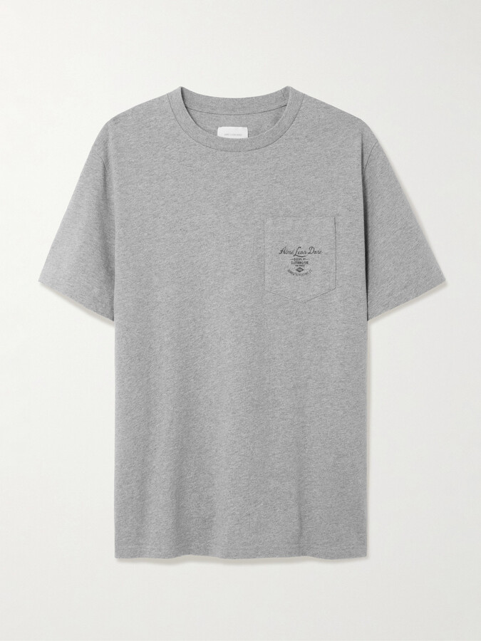 Aimé Leon Dore Clothier Printed Cotton-jersey T-shirt - Gray