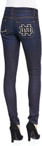 Thumbnail for your product : OCJ Denim Notre Dame Branded Skinny Jeans, Blue