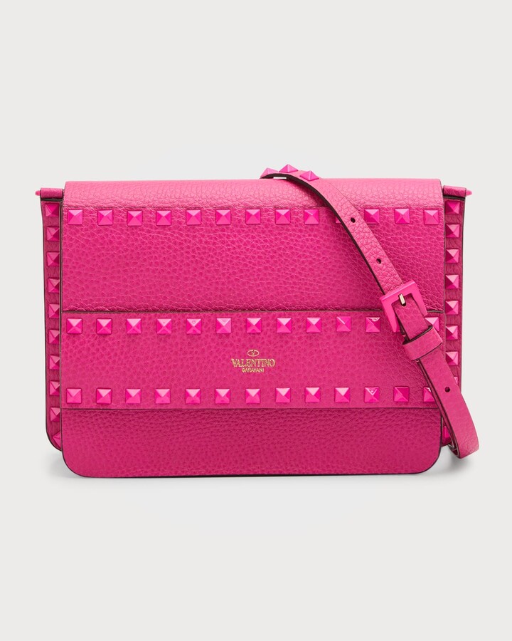 Valentino Garavani Rockstud Small Calf Leather Shoulder Bag ShopStyle