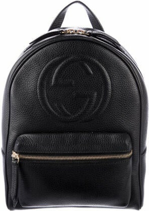 Gucci Pebbled Calfskin Soho Chain Backpack - ShopStyle