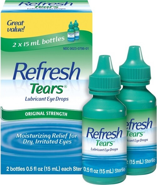 Refresh RefreshTearsLubricantEyeDropsArtificialTears-2x0.5floz(30mL)-2ct