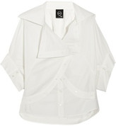 Thumbnail for your product : McQ Deconstructed cotton shirt