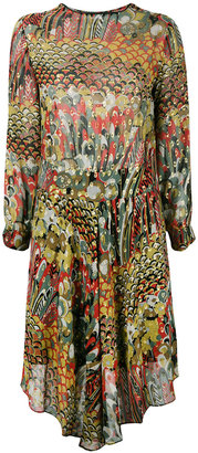 Zadig & Voltaire Roumi dress - women - Silk/Polyester/Spandex/Elastane/Metallic Fibre - S