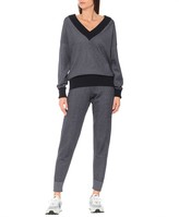 Thumbnail for your product : Varley Alice cotton-pique trackpants