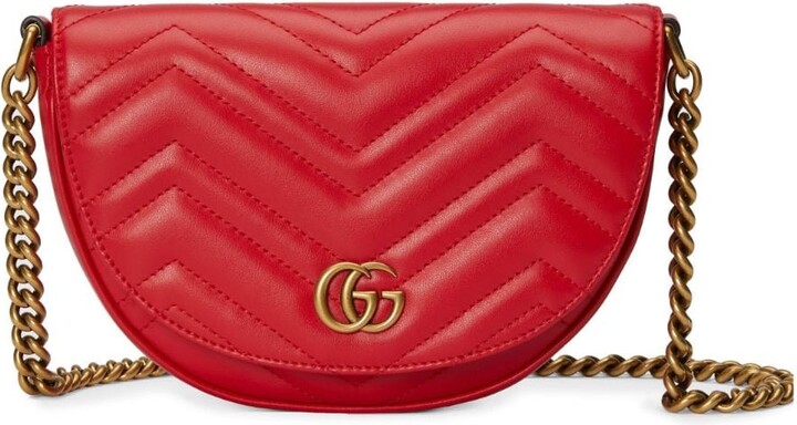 Gucci GG Marmont matelassé mini bag - ShopStyle