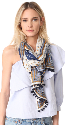 Tory Burch Mixed Oblong Scarf