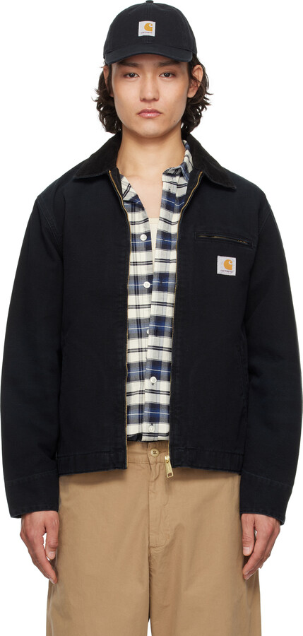 Carhartt Work In Progress Black Detroit Jacket