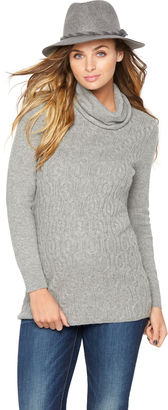 A Pea in the Pod Cable Knit Maternity Sweater