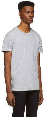 Naked & Famous Denim Denim Denim Grey Circular Knit T-Shirt