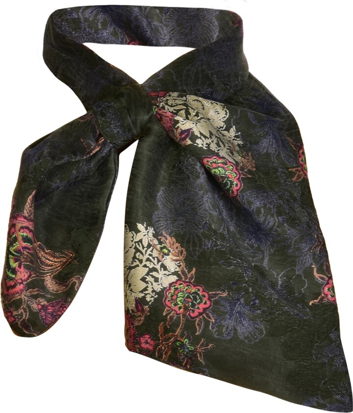 Sarvin Esme Small Neck Scarf ShopStyle Scarves & Wraps