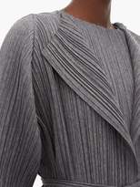 Thumbnail for your product : Pleats Please Issey Miyake Plisse Belted Coat - Womens - Grey