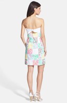Thumbnail for your product : Lilly Pulitzer 'Franco' Strapless Cotton Sheath Dress