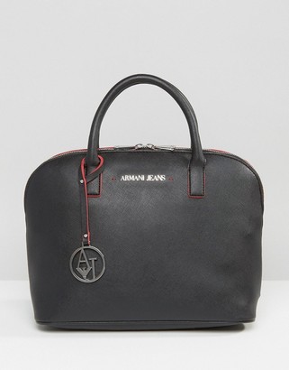 Armani Jeans Structured Tote Bag