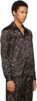 Thumbnail for your product : Bottega Veneta Black Pixel Pattern Pyjama Shirt