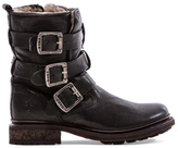 Thumbnail for your product : Frye Valerie Shearling Strappy Boot