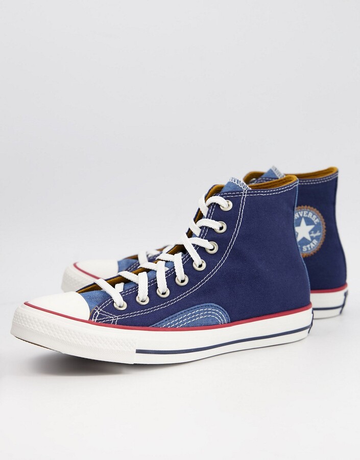 converse denim shoes