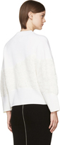 Thumbnail for your product : 3.1 Phillip Lim Ivory Angora Panel Sweater