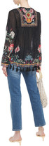 Thumbnail for your product : Camilla Embellished Printed Jacquard Blouse