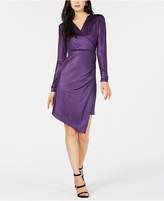 Thumbnail for your product : Bar III Liquid Shine Wrap Dress, Created for Macy's