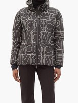 Thumbnail for your product : MONCLER GRENOBLE Dixence Logo-print Quilted Down Jacket - Black White