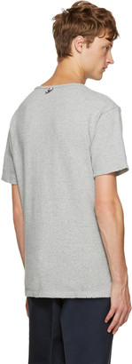 Thom Browne Grey Distressed T-Shirt