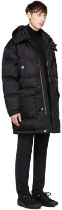 Prada Black Down Hooded Jacket