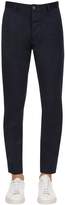 Thumbnail for your product : DSQUARED2 16cm Hockney Stretch Cotton Twill Pants