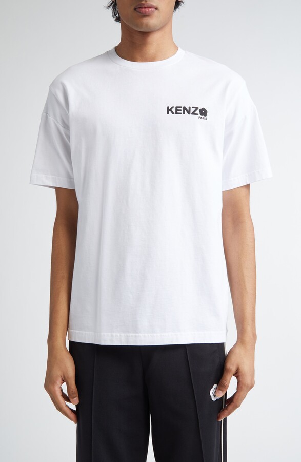 Kenzo Boke Flower 2.0 Classic Cotton Logo Graphic T-Shirt