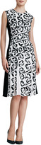 Thumbnail for your product : Carole Hochman DESIGN GROUP Sequined Floral Dress with Pleats