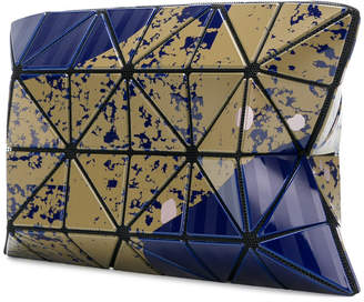 Bao Bao Issey Miyake geometric pattern clutch bag