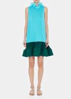Thumbnail for your product : Tibi Pleated Sleeveless Dress