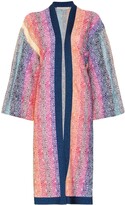 Thumbnail for your product : Mary Katrantzou Sola rainbow stripe knit cardigan