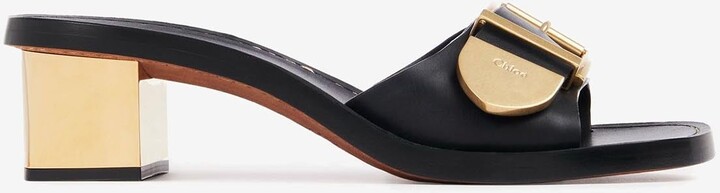 Chloé Rebecca 45 Leather Mule
