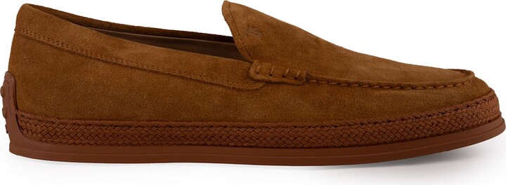 Tod's Leather Slip-on Moccasin