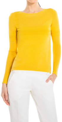 Max Studio Rayon & Nylon Knitted Pullover