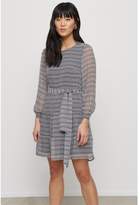 Thumbnail for your product : Dynamite Balloon Sleeve Dress Black and White Gingham