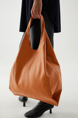 COS Folded Leather Shopper Bag - ShopStyle