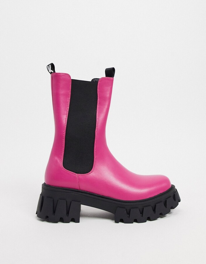 Chunky Western Boots Asos Koi Footwear Koi Footwear Koi Skull Lace