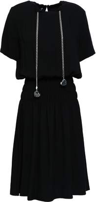 Love Moschino Chain-embellished Twill Dress