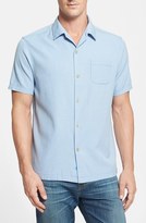 Thumbnail for your product : Tommy Bahama 'Pacific Square' Island Modern Fit Silk & Cotton Campshirt