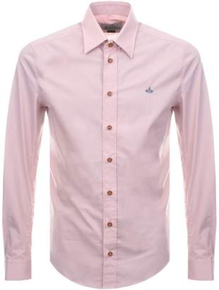 Vivienne Westwood Long Sleeved Shirt Pink