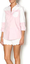 Thumbnail for your product : Foxcroft Roll Tab Solid Blouse